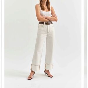 NWT Daze Vanilla Eastside High Rise Loose Size 28